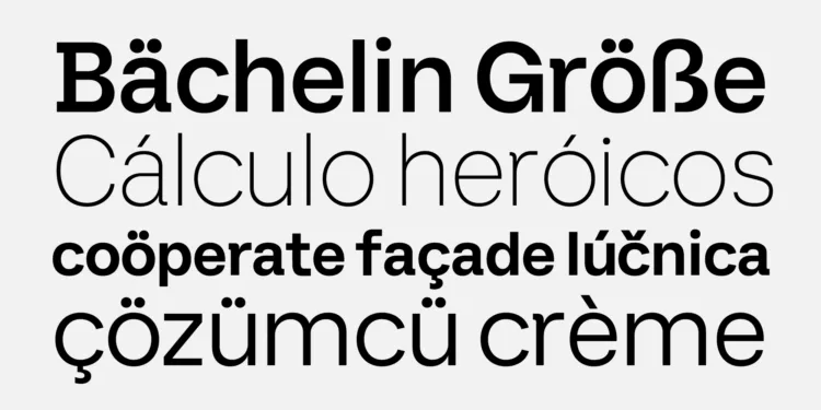 Vertiga Sans– Modern Sans Serif Font Family with 9 Weights (Thin to Black)
